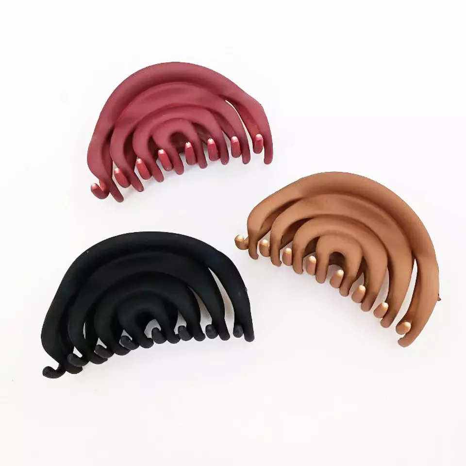 Les Trésors De Lily Pince Cheveux 'Coloriage' Noir 95x50 Mm [R7263]