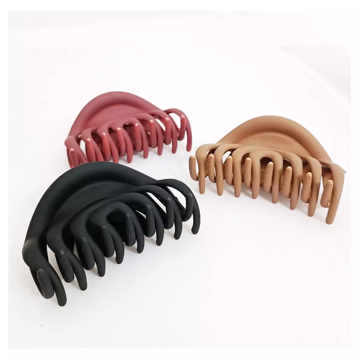 les trésors de lily Pince cheveux 'Coloriage' noir 95x50 mm [R7263]