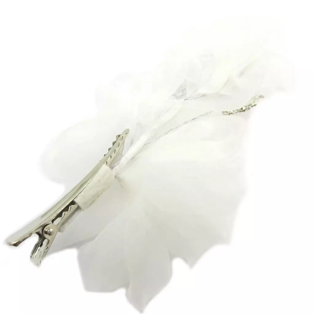 Les Trésors De Lily Pince Cheveux Créateur 'Ophélia' Ivoire 15x8 Cm [P4773]