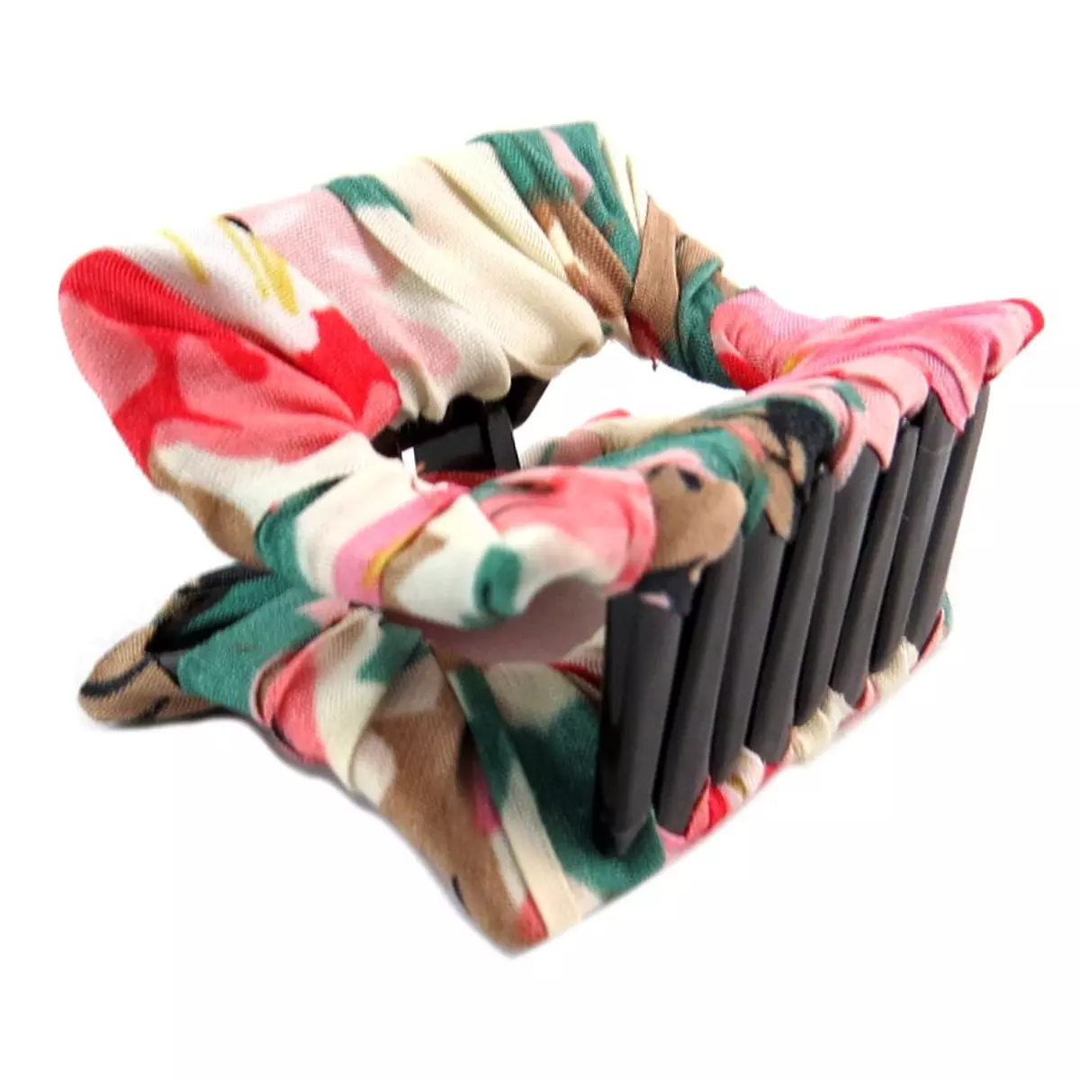 Les Trésors De Lily Pince Crabe Créateur 'Liberty' Beige Multicolore 50x38x25 Mm [Q0054]
