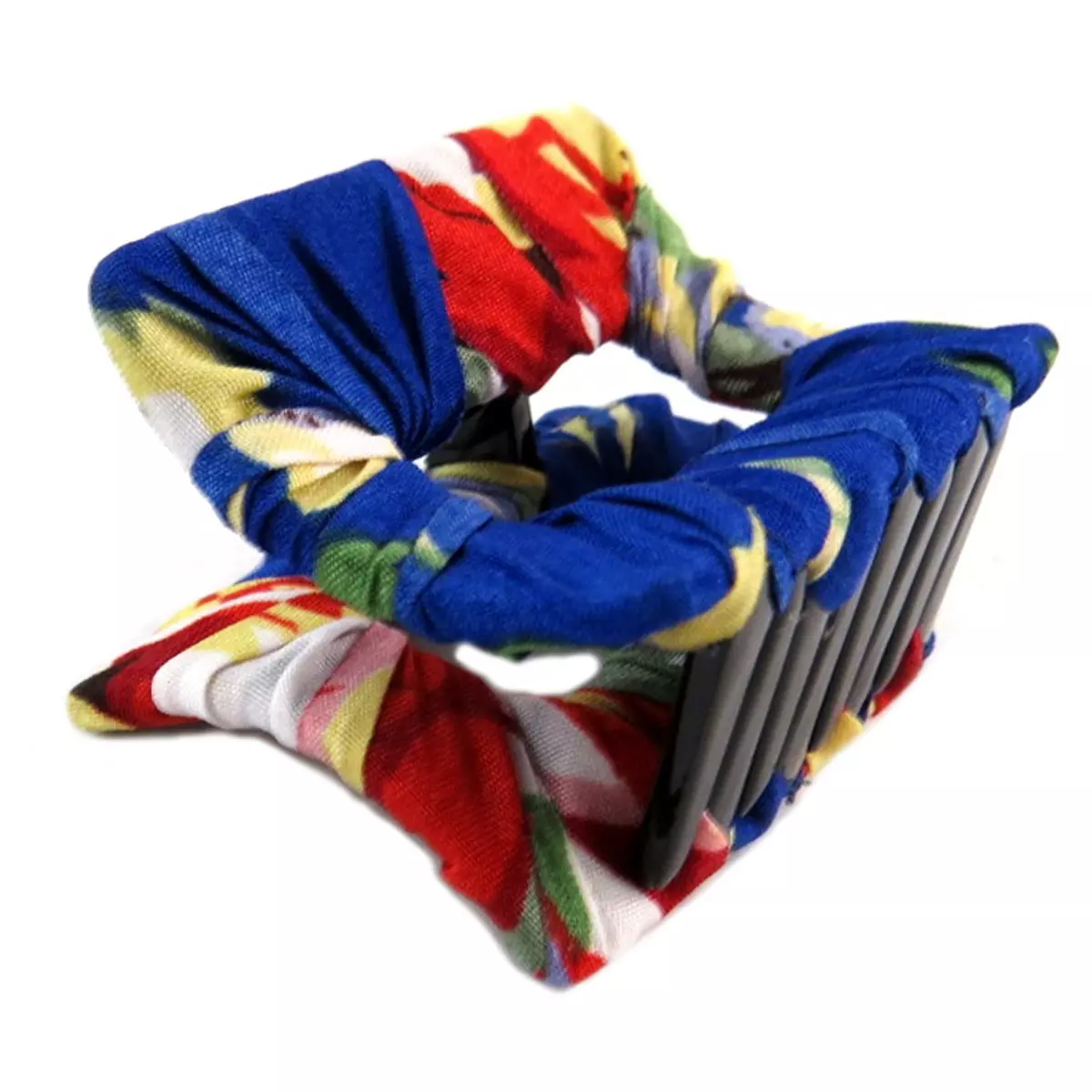 les trésors de lily Pince crabe créateur 'Liberty' bleu multicolore 50x38x25 mm [Q0053]