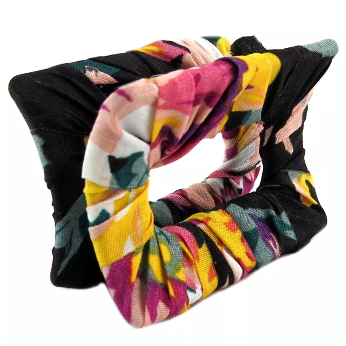 Les Trésors De Lily Pince Crabe Créateur 'Liberty' Noir Multicolore 50x38x25 Mm [Q0055]