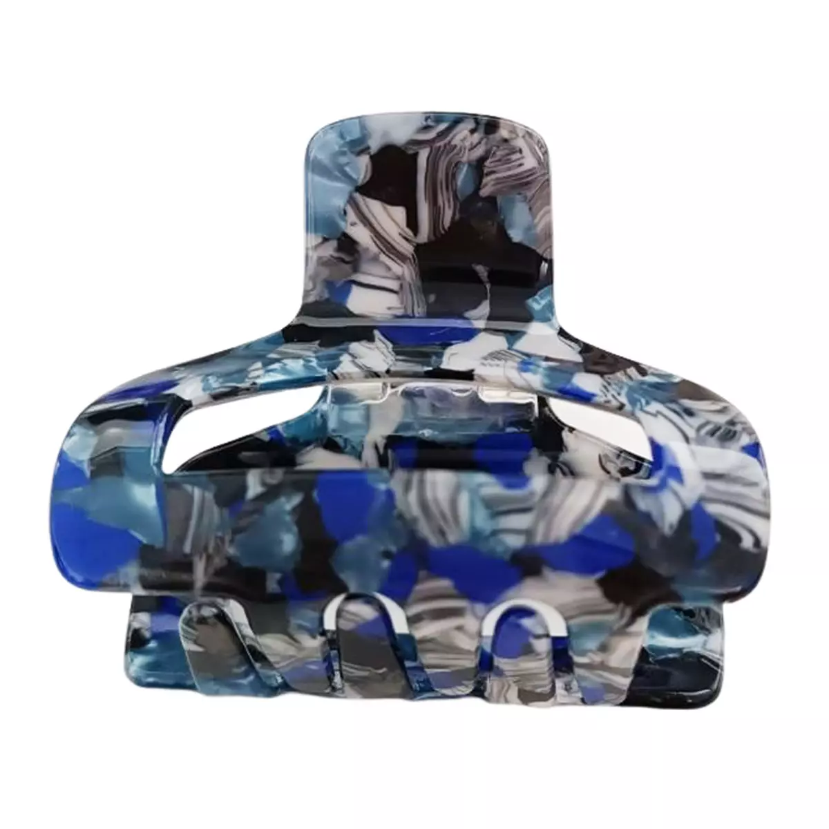 les trésors de lily Pince crabe créateur 'Scarlett' bleu 55x40 mm [R7616]