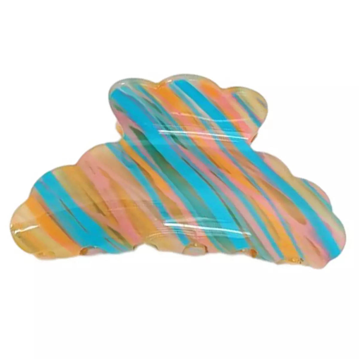 les trésors de lily Pince crabe créateur 'Scarlett' multicolore 80x40 mm [R7325]