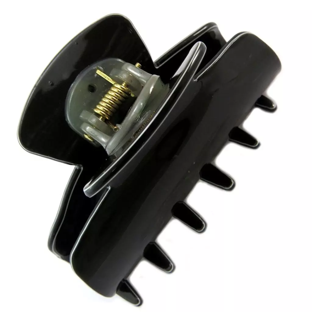 Les Trésors De Lily Pince Crabe Créateur 'Sissi' Noir 75x45 Mm [P6323]
