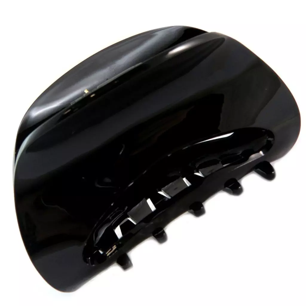 les trésors de lily Pince crabe créateur 'Sissi' noir 80x45 mm [P6316]