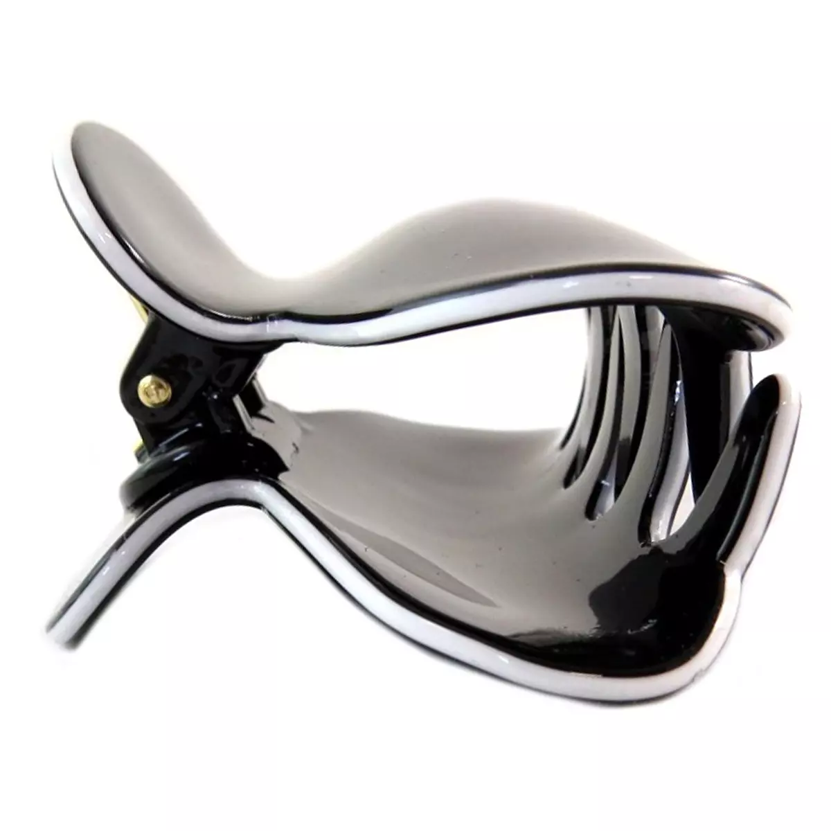 Les Trésors De Lily Pince Crabe Créateur 'Sissi' Noir 85x50x30 Mm [Q0018]
