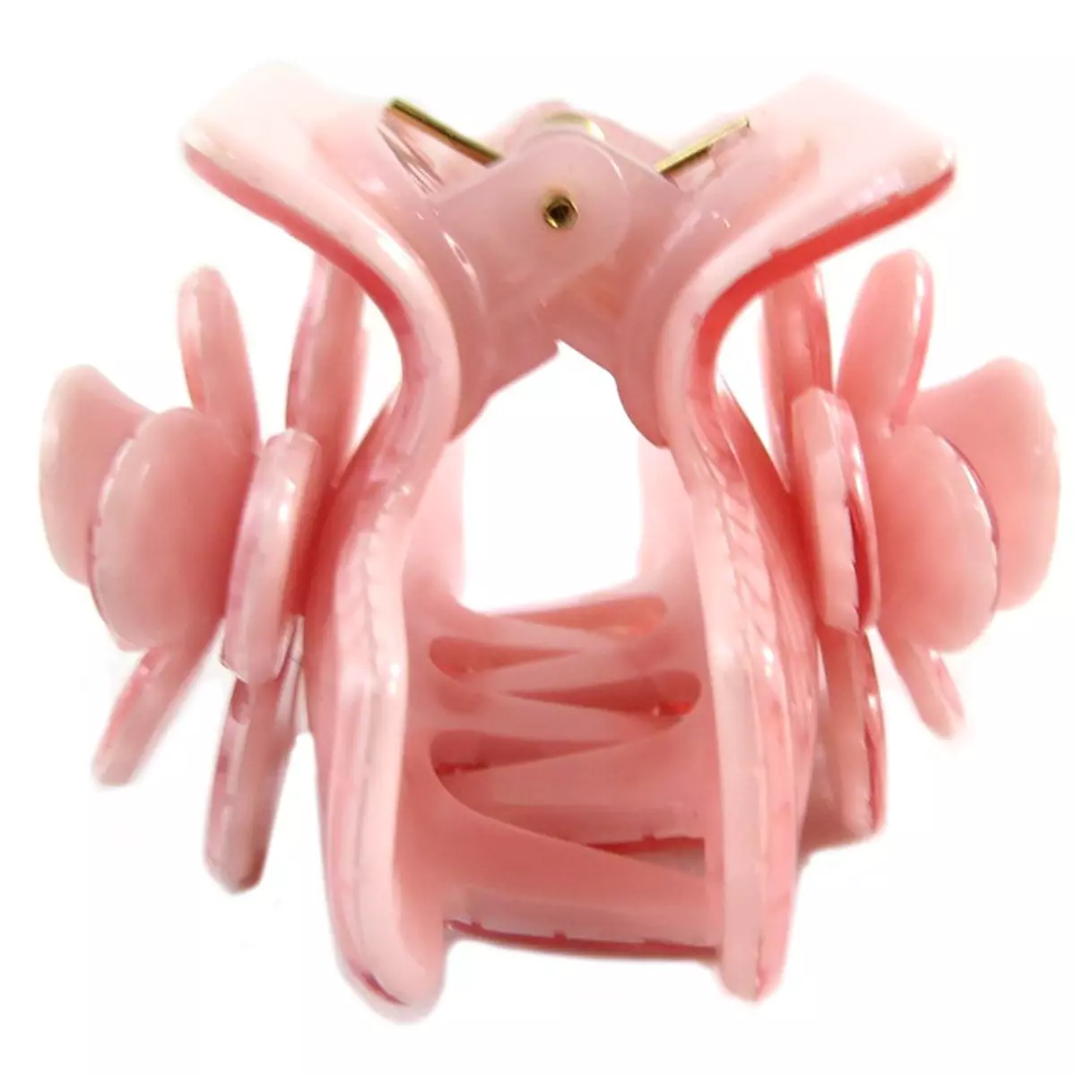Les Trésors De Lily Pince Crabe Créateur 'Sissi' Rose (fleur) 50x50x35 Mm [Q0043]