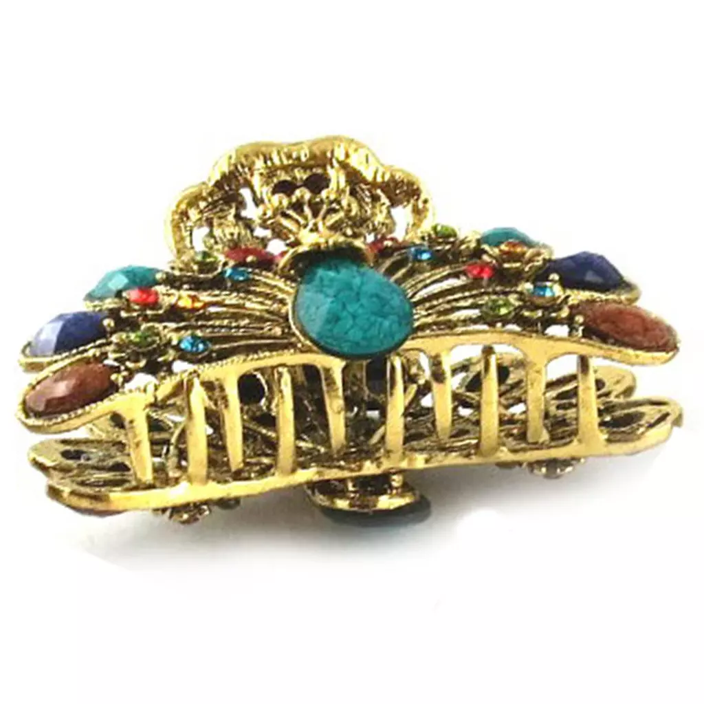 Les Trésors De Lily Pince Créateur 'Bohemian Rhapsody' Multicolore Doré 8x5 Cm [R5399]