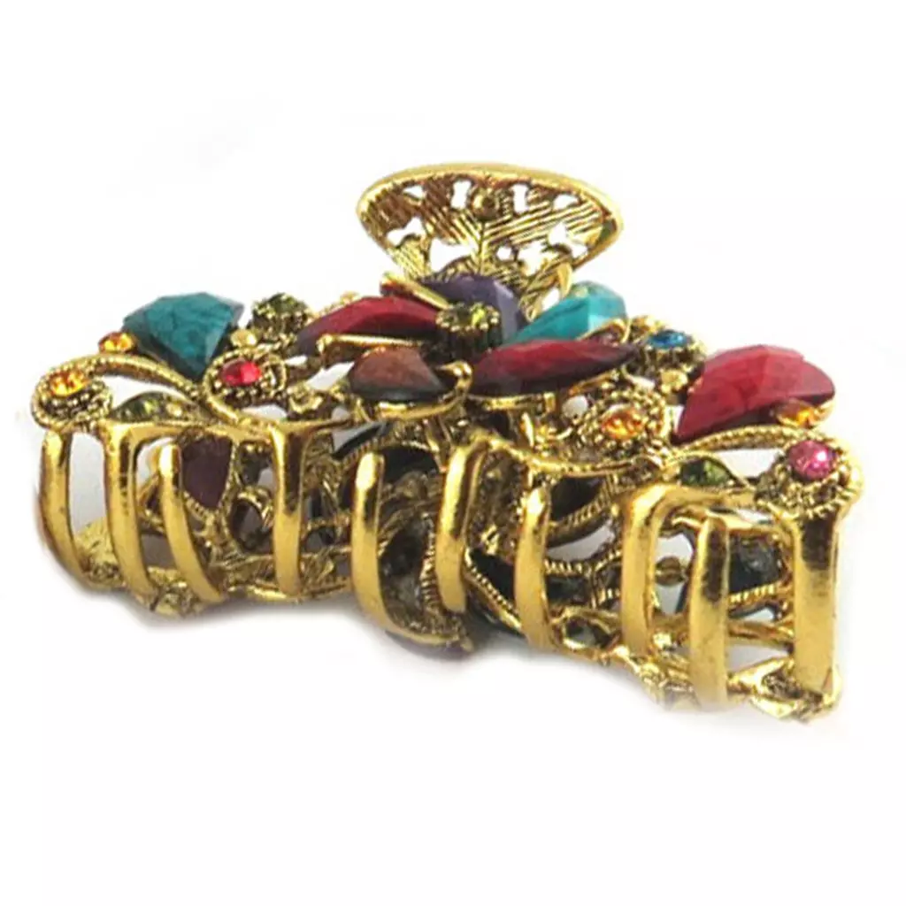 Les Trésors De Lily Pince Créateur 'Bohemian Rhapsody' Multicolore Doré 8x4 Cm [R5392]