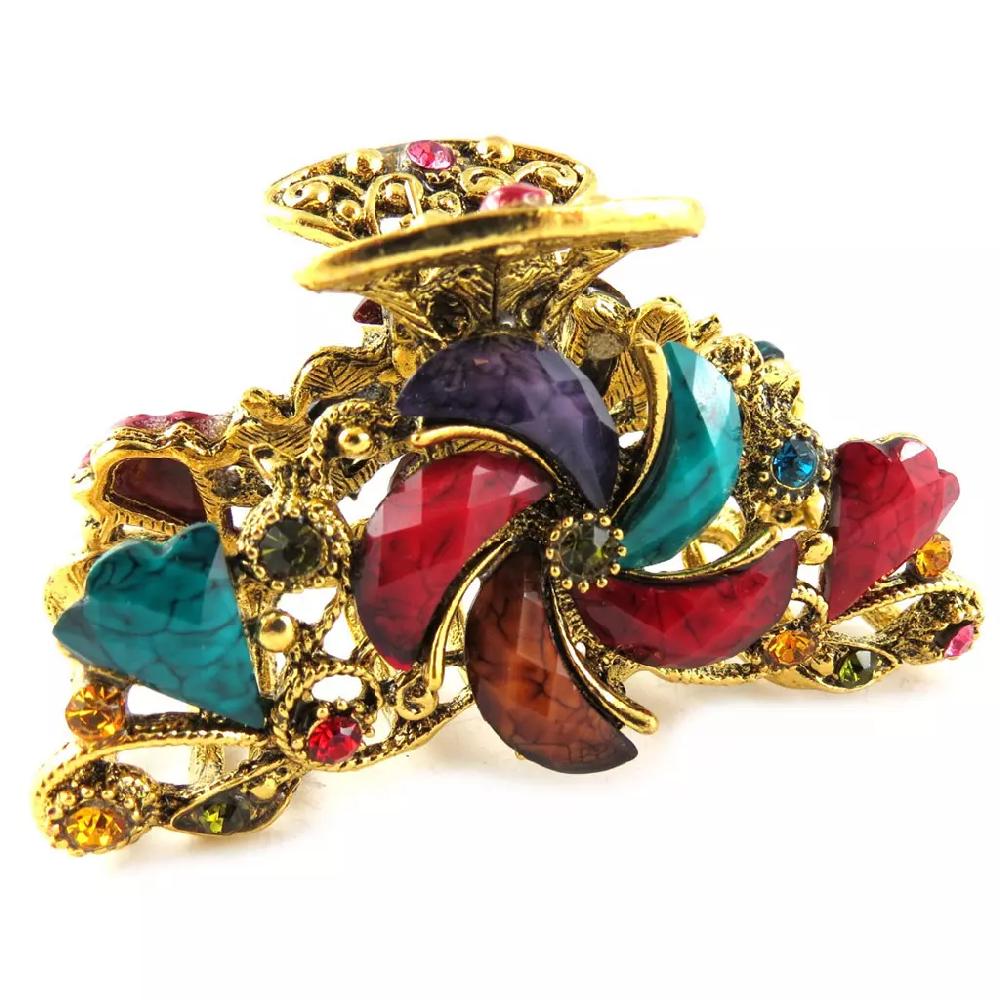les trésors de lily Pince créateur 'Bohemian Rhapsody' multicolore doré 8x4 cm [R5392]