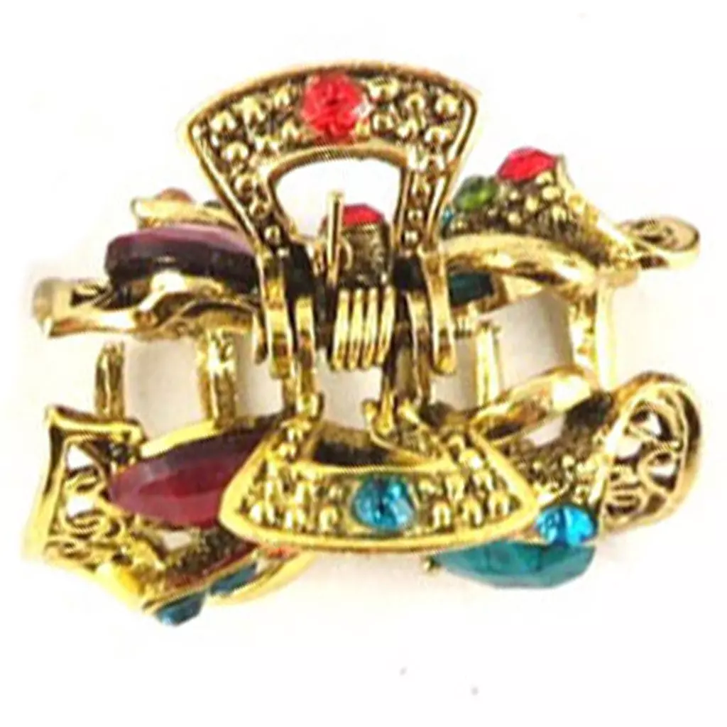 Les Trésors De Lily Pince Créateur 'Bohemian Rhapsody' Multicolore Doré 4x3 Cm [R5385]