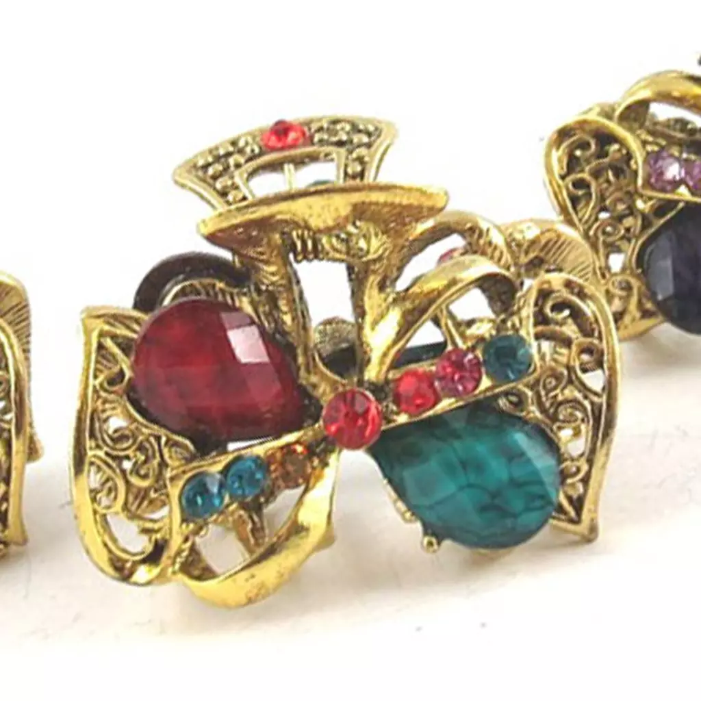 les trésors de lily Pince créateur 'Bohemian Rhapsody' multicolore doré 4x3 cm [R5385]