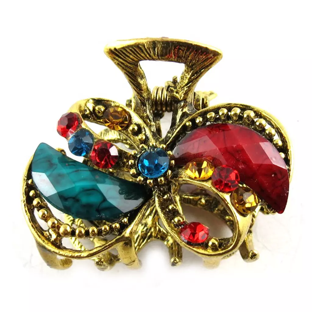 les trésors de lily Pince créateur 'Bohemian Rhapsody' multicolore doré 37x30 mm [R5378]