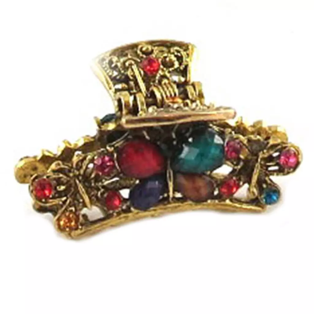Les Trésors De Lily Pince Créateur 'Bohemian Rhapsody' Multicolore Doré 48x23 Mm [R5355]