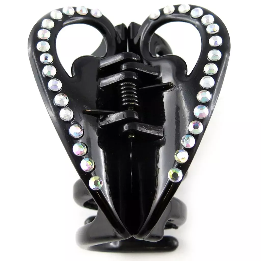Les Trésors De Lily Pince 'Love' Noir Boréal 6x5 Cm [L1907]