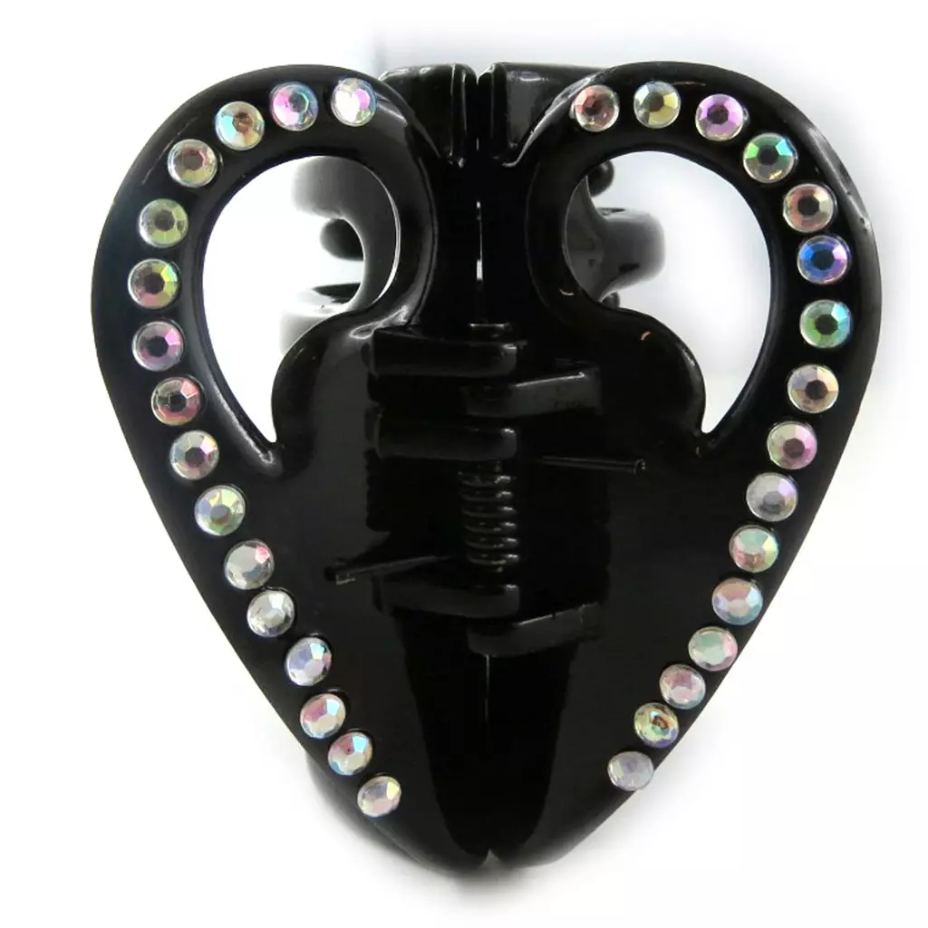 Les Trésors De Lily Pince 'Love' Noir Boréal 6x5 Cm [L1907]