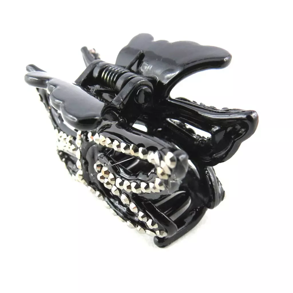 Les Trésors De Lily Pince 'Papillon' Gris 45x22 Mm [N1088]