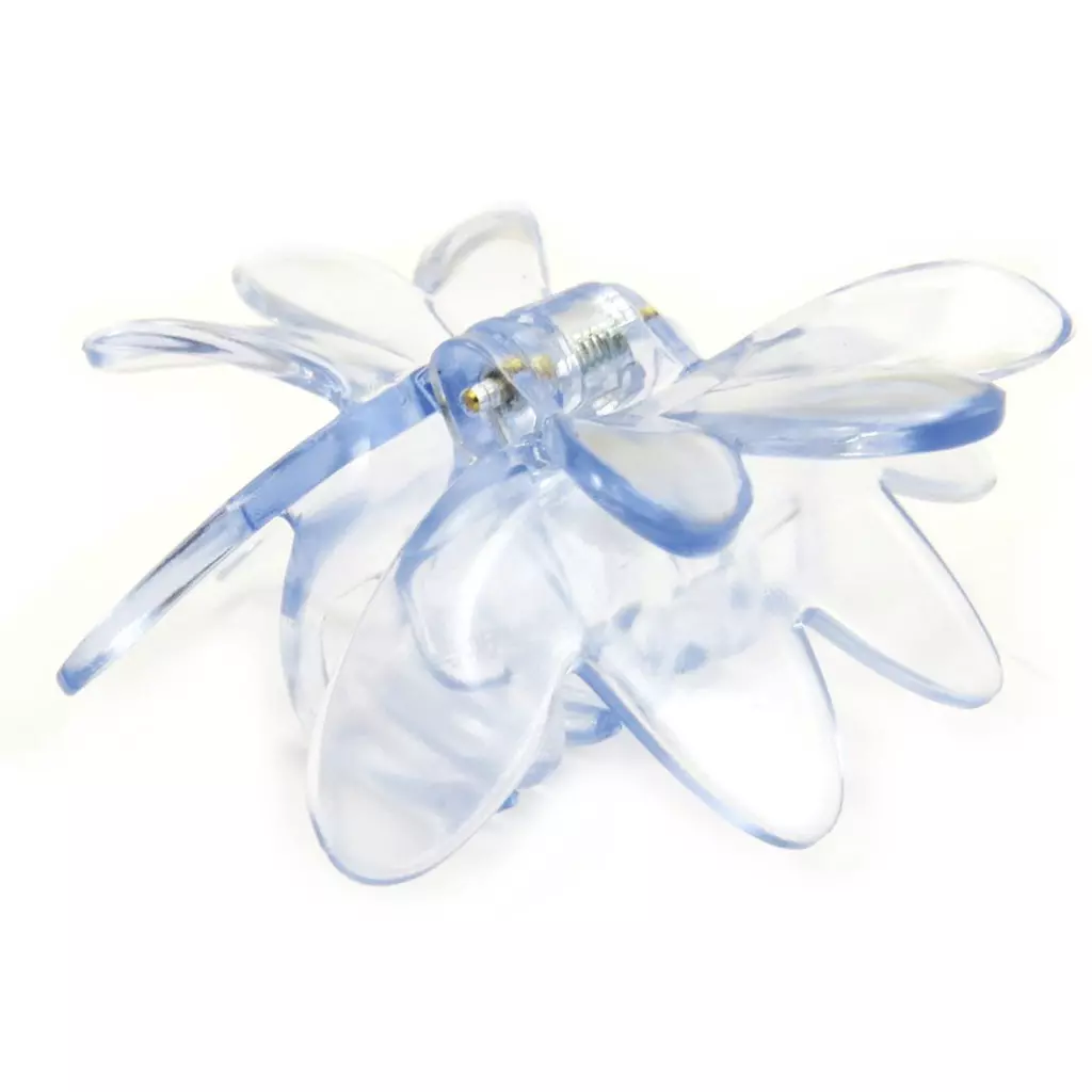 Les Trésors De Lily Pince 'Simplicité' Bleu Transparent 80x35 Mm [L6225]