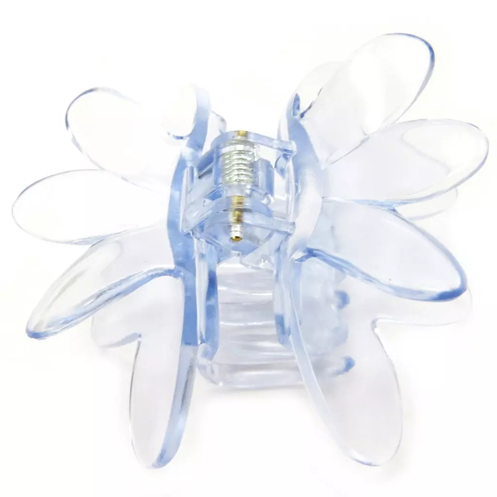 Les Trésors De Lily Pince 'Simplicité' Bleu Transparent 80x35 Mm [L6225]