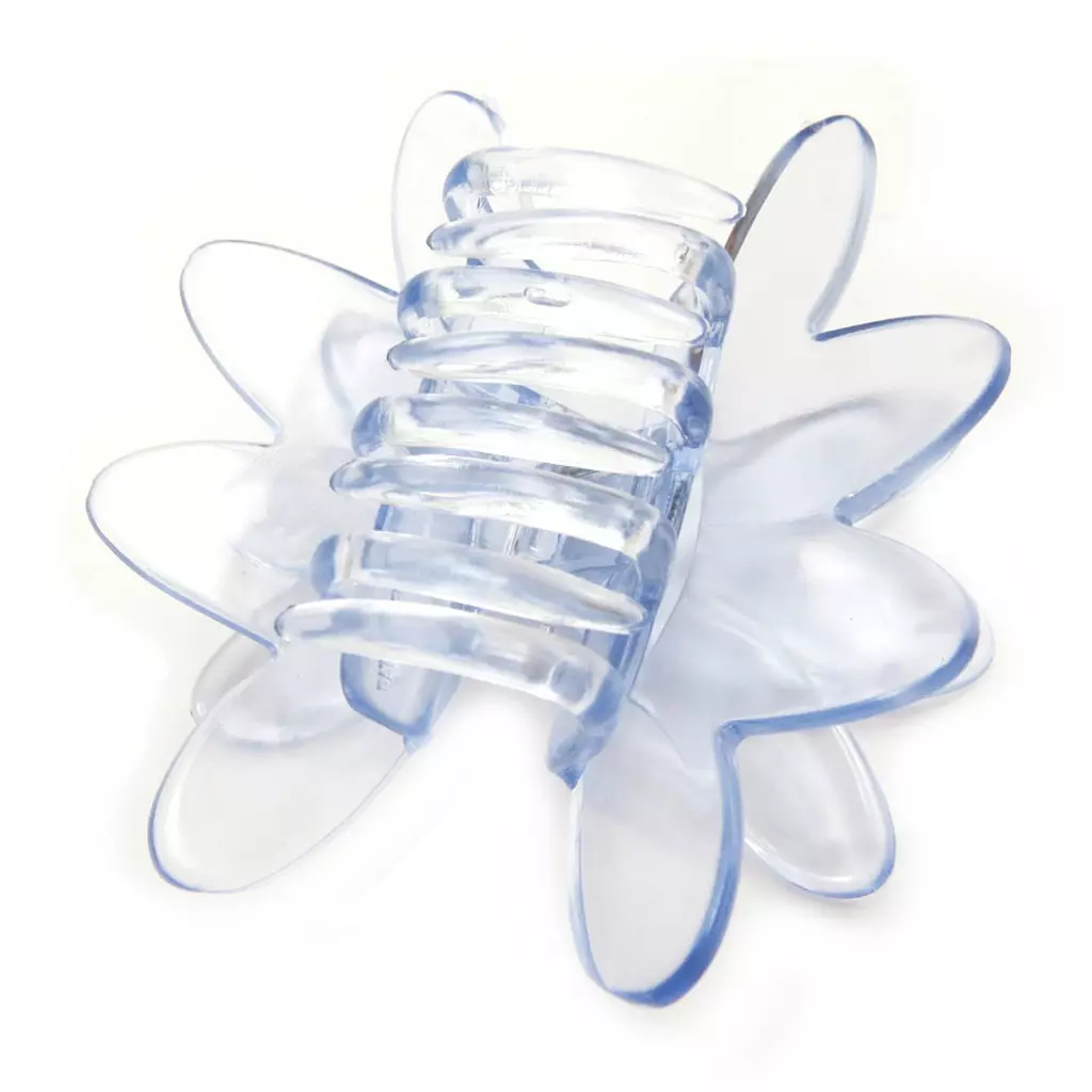 Les Trésors De Lily Pince 'Simplicité' Bleu Transparent 80x35 Mm [L6225]