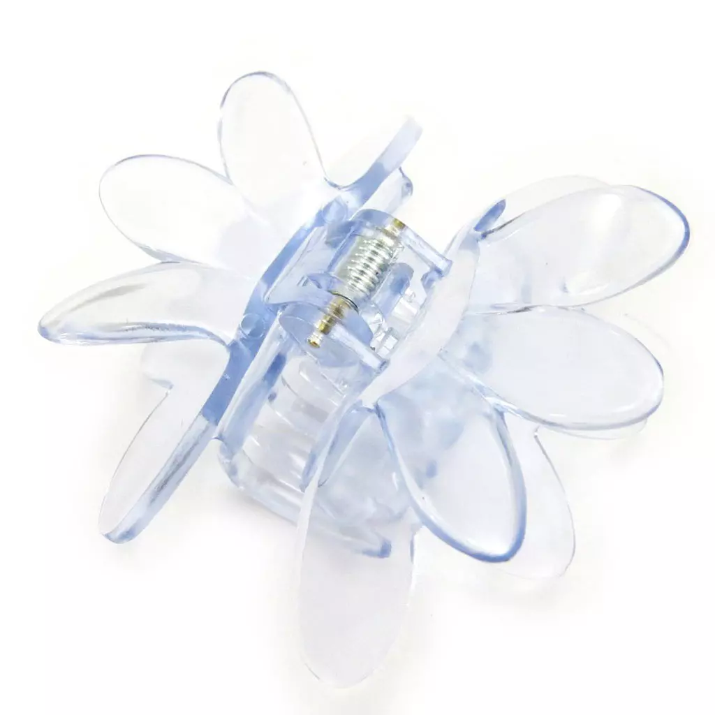 les trésors de lily Pince 'Simplicité' bleu transparent 80x35 mm [L6225]
