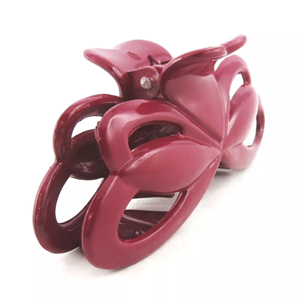 les trésors de lily Pince 'Simplicité' bordeaux 80x35 mm [M9390]