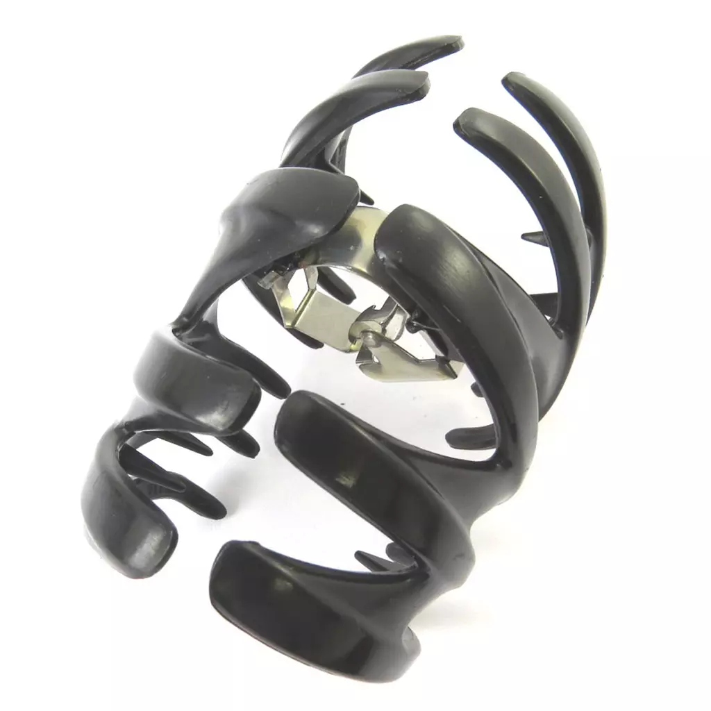 les trésors de lily Pince 'Simplicité' noir 9x5 cm [M9364]