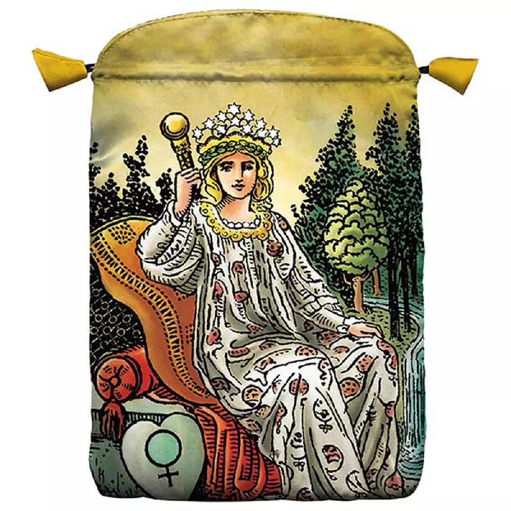 Les Trésors De Lily Pochette Tarot Satin 'Radiant Wise Spirit' Multicolore 22x16 Cm [A1449]