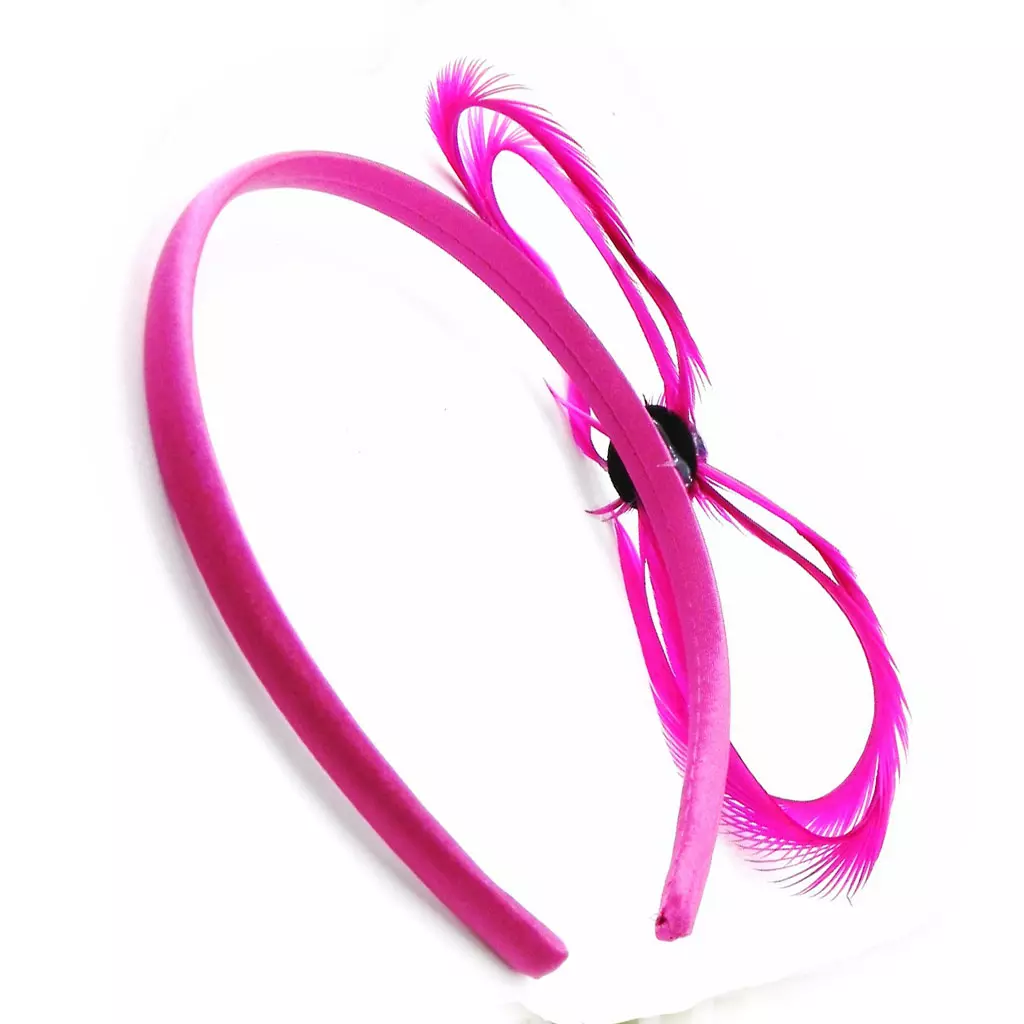 Les Trésors De Lily Serre Tête 'Cheyennes' Rose 15x5 Cm [I4123]