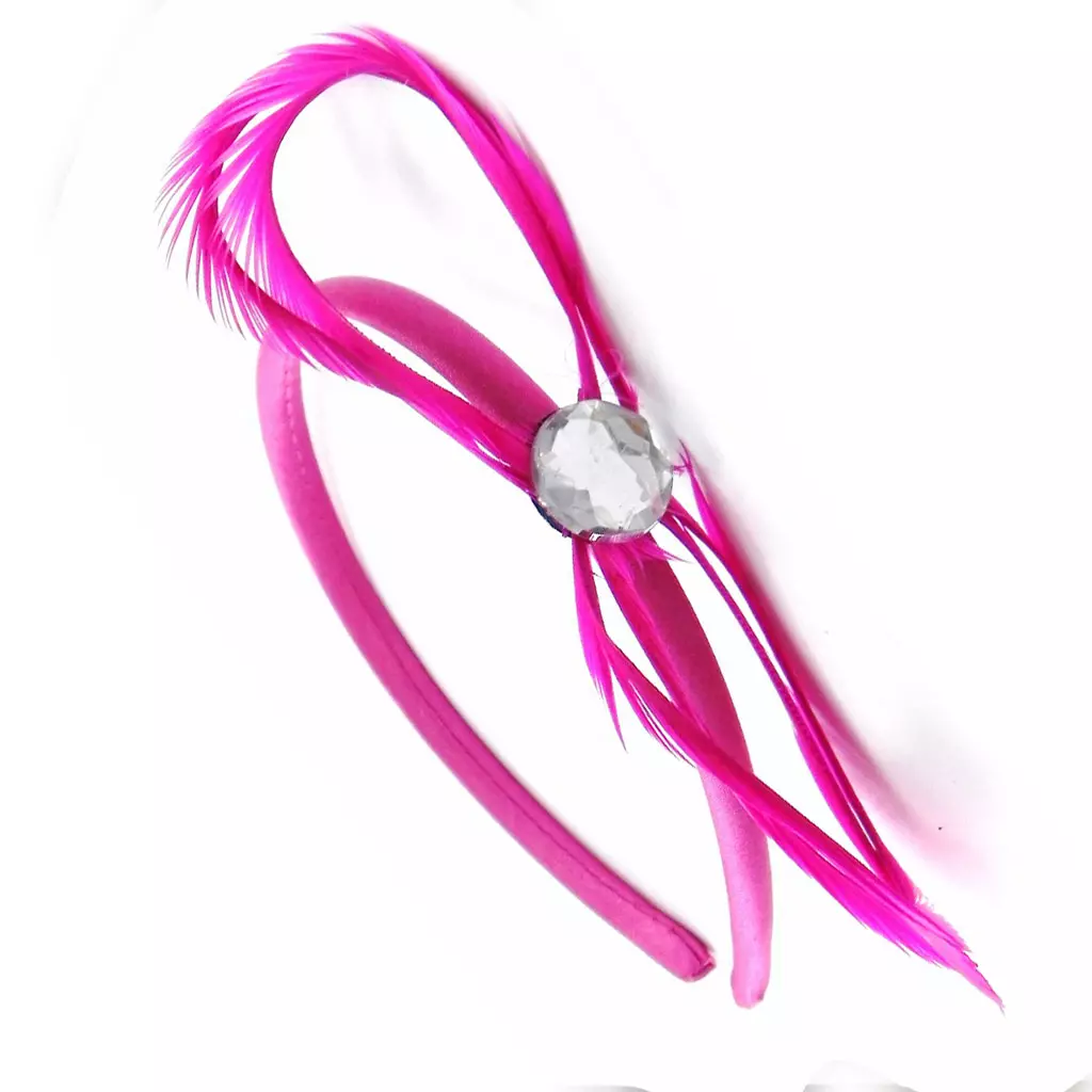 Les Trésors De Lily Serre Tête 'Cheyennes' Rose 15x5 Cm [I4123]