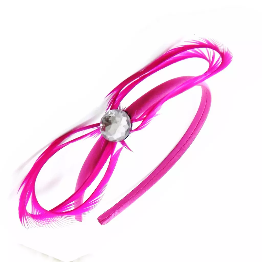 les trésors de lily Serre Tête 'Cheyennes' rose 15x5 cm [I4123]