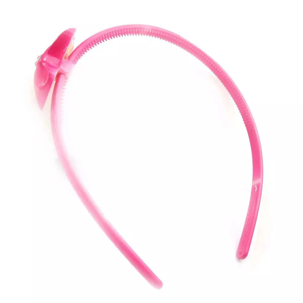 Les Trésors De Lily Serre Tête 'Coralie' Rose Fuschia 40x28 Mm [J8010]
