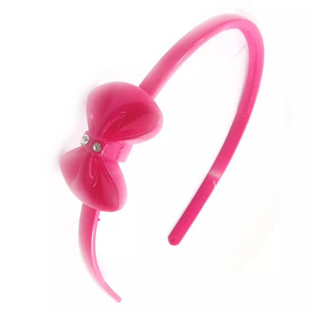 les trésors de lily Serre Tête 'Coralie' rose fuschia 40x28 mm [J8010]