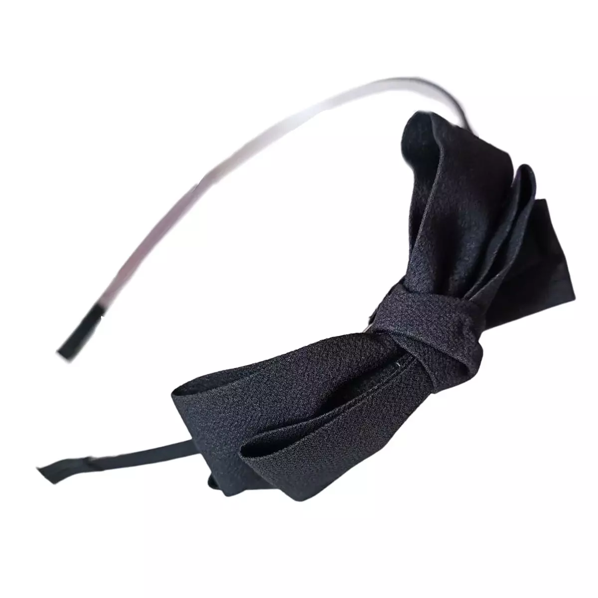 les trésors de lily Serre Tête créateur 'Scarlett' noir 10x5 cm [R7602]