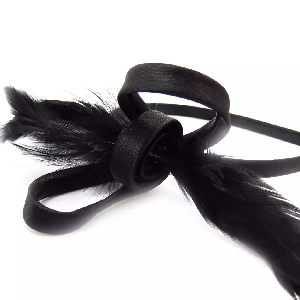 Les Trésors De Lily Serre Tête Créateur 'Scarlett' Noir 16x9 Cm [K1502]