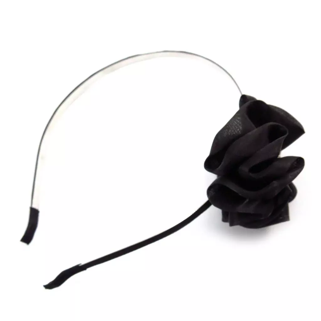 Les Trésors De Lily Serre Tête Créateur 'Scarlett' Noir 6 Cm [J5779]
