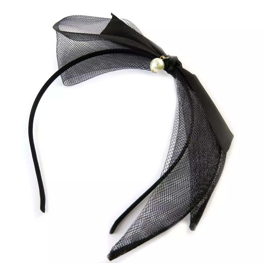 Les Trésors De Lily Serre Tête Créateur 'Scarlett' Noir 60x5 Mm [N8218]
