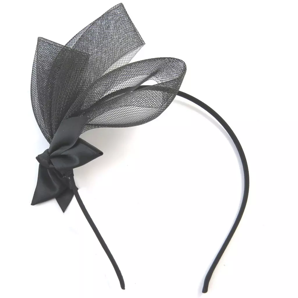 Les Trésors De Lily Serre Tête Créateur 'Scarlett' Noir 60x5 Mm [N8219]