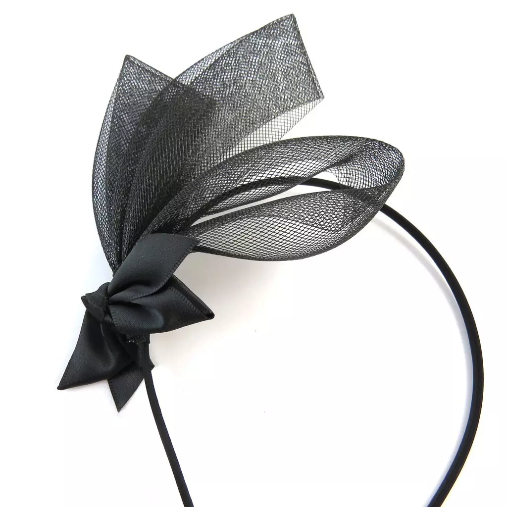 Les Trésors De Lily Serre Tête Créateur 'Scarlett' Noir 60x5 Mm [N8219]