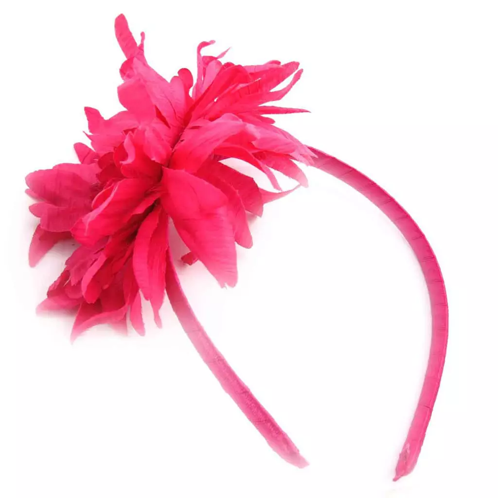Les Trésors De Lily Serre Tête Créateur 'Scarlett' Rose Fuschia 9 Cm [J8981]