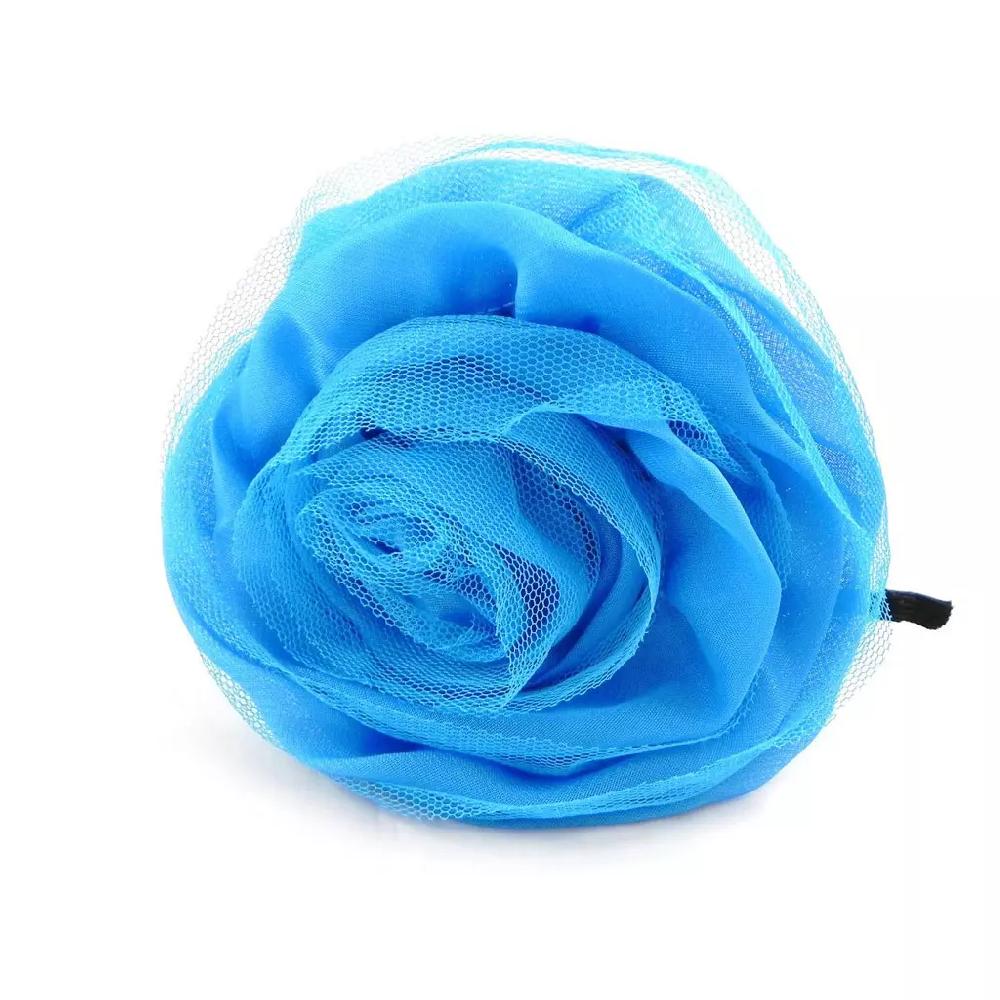 les trésors de lily Serre Tête créateur 'Sissi' bleu 11 cm [H7576]