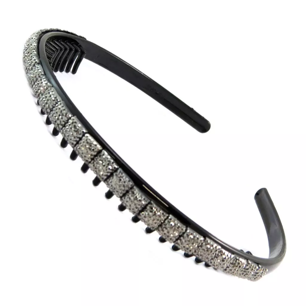 les trésors de lily Serre tête créateur 'Sissi' gris 9 mm 6x6 mm [P6328]
