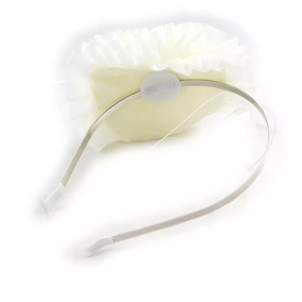 Les Trésors De Lily Serre Tête Créateur 'Sissi' Ivoire 14 Cm [H7580]