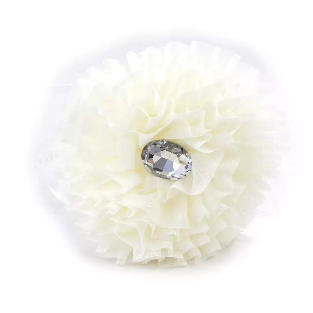 Les Trésors De Lily Serre Tête Créateur 'Sissi' Ivoire 14 Cm [H7580]