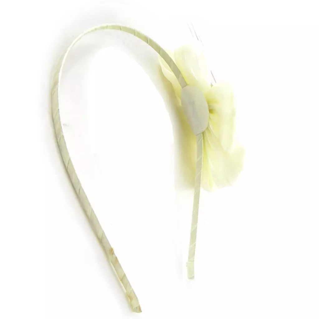 Les Trésors De Lily Serre Tête Créateur 'Sissi' Ivoire Satiné 10 Cm [I4111]