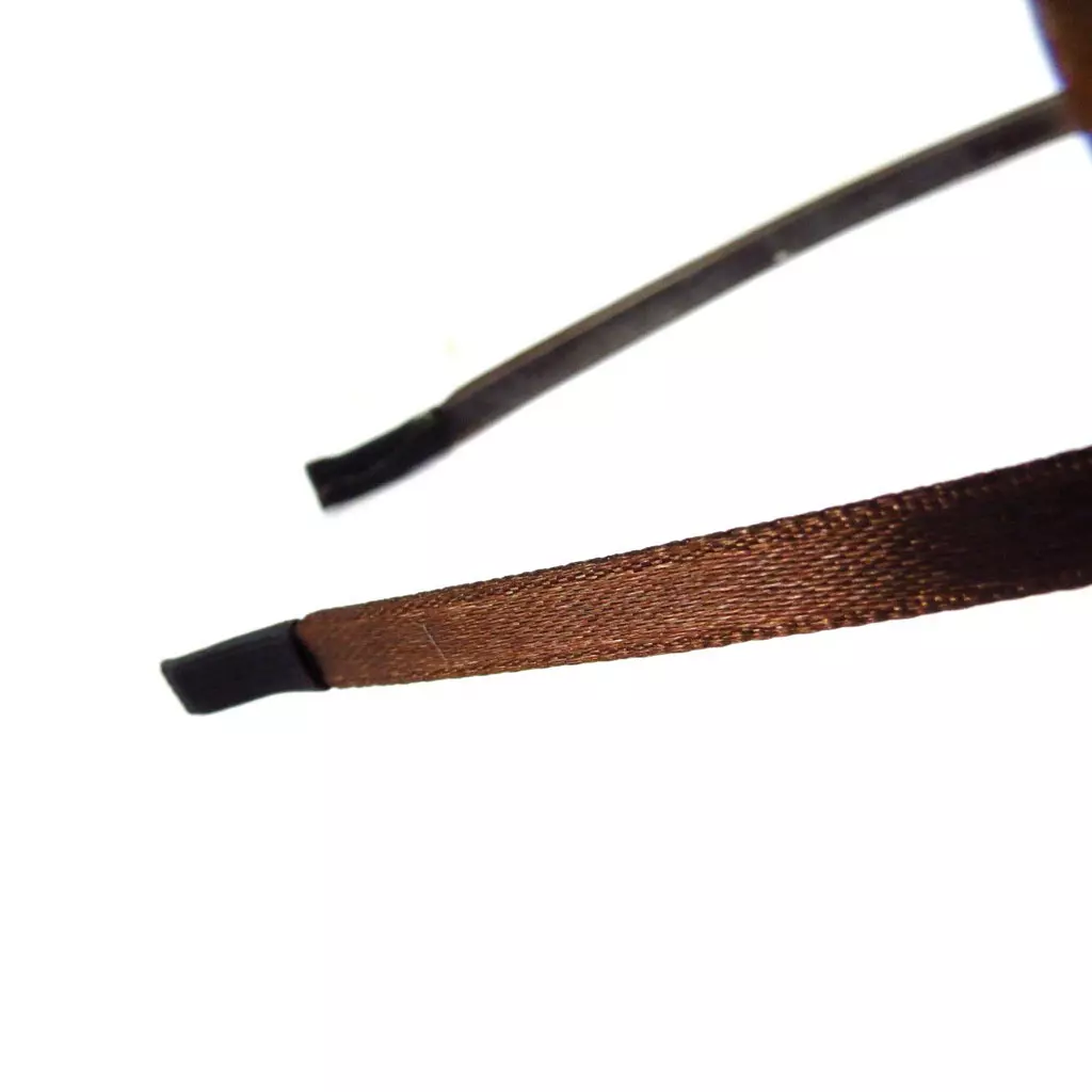 Les Trésors De Lily Serre Tête Créateur 'Sissi' Marron Satiné 10 Cm [J5781]