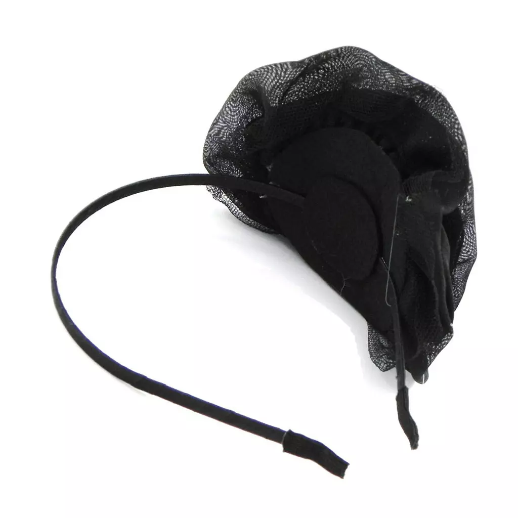Les Trésors De Lily Serre Tête Créateur 'Sissi' Noir 11 Cm [H7608]