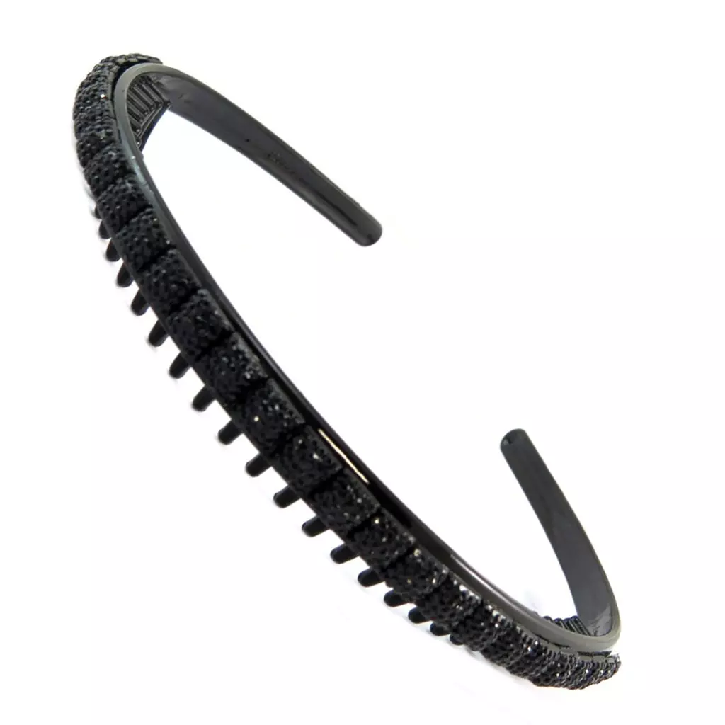 les trésors de lily Serre tête créateur 'Sissi' noir 9 mm 6x6 mm [P6329]