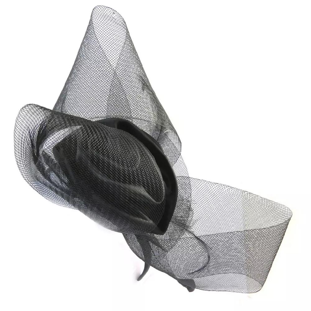 Les Trésors De Lily Serre Tête Créateur 'Sissi' Noir Motif 10 Cm [H0245]